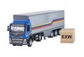 EXW Exworks, basic commercial term for freigh and shipping Royalty Free Stock Photo
