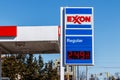 Noblesville - Circa March 2018: Exxon Retail Gas Location. ExxonMobil is the World`s Largest Oil and Gas Company II