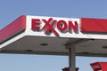 Exxon Retail Gas station. ExxonMobil is the World`s Largest Oil and Gas Company