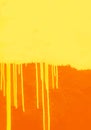 Expressionism abstract photography background in orange and yellow colors