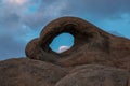 Eye of Alabama Hills Arch Royalty Free Stock Photo