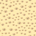 Eye blinker seamless pattern vision daylight glimmer template keeker light peeper company vector illustration Royalty Free Stock Photo