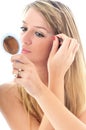 Eye brow beauty treatment Royalty Free Stock Photo