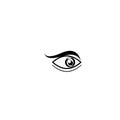 Eye care logo and symbols template vector icons
