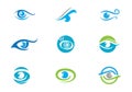Eye care Logo Template Royalty Free Stock Photo