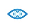 Eye care logo vector template Royalty Free Stock Photo