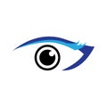 Eye care logo vector