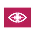 Eye Care vector logo design icon template Royalty Free Stock Photo