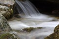 An eye-catching and refreshing forest stream Royalty Free Stock Photo