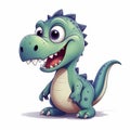 Eye-catching Cartoon Dinosaur Image For Websites