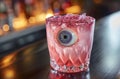 Eye-catching cocktail creation