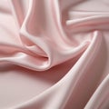 Eye-catching Pink Silk Fabric: Rendered In Cinema4d Royalty Free Stock Photo