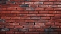 Eye-catching Red Brick Wall Background With Smokey Texture