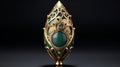 Eye-catching Resin Jewelry: Agent Gold Jade Chalice By Tom Leach