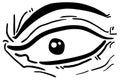 Eye comic