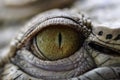 Eye of the Crocodile Royalty Free Stock Photo