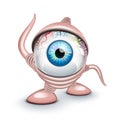 The eye of the Cyclops Royalty Free Stock Photo