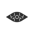 Eye Disease Icon Royalty Free Stock Photo