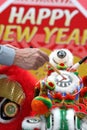 Eye Dotting Ceremony for lion dancing