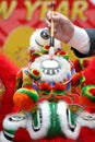 Eye Dotting Ceremony for lion dancing