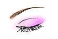Eye Drawing Royalty Free Stock Photo
