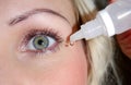 Eye drops Royalty Free Stock Photo