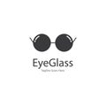 eye glasses logo design icon vector template Royalty Free Stock Photo