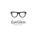 eye glasses logo design icon vector template Royalty Free Stock Photo