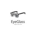 eye glasses logo design icon vector template Royalty Free Stock Photo