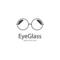 eye glasses logo design icon vector template Royalty Free Stock Photo