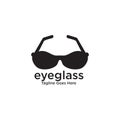 Eye glasses logo design vector template Royalty Free Stock Photo