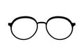 Eye glasses vector icon. Royalty Free Stock Photo