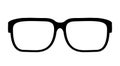 Eye glasses vector icon Royalty Free Stock Photo