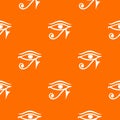 Eye of Horus Egypt Deity pattern seamless