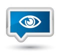 Eye icon prime blue banner button Royalty Free Stock Photo