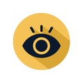 Eye icon vector for web, software, application, and mobile Royalty Free Stock Photo