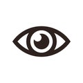 Eye icon Royalty Free Stock Photo