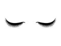 Eye lashes icon. Lashes