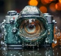 Eye Through the Lens