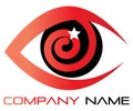 Eye logo Royalty Free Stock Photo