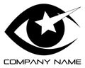 Eye logo Royalty Free Stock Photo