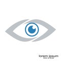 Eye logo design medical