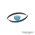 Eye logo design medical