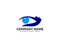 Eye Logo Design Vector Template Royalty Free Stock Photo