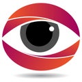 Eye logo Royalty Free Stock Photo