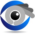 Eye logo Royalty Free Stock Photo