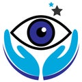 Eye logo Royalty Free Stock Photo