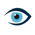 Eye logo vector illustration design