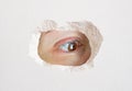 Eye looking Royalty Free Stock Photo