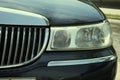 Eye of luxury car Royalty Free Stock Photo